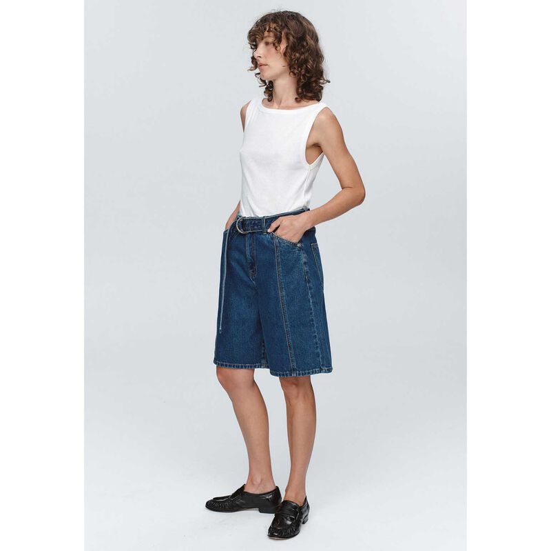 Marle Belted Jean Short image number 7